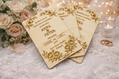 gravírozott meghívó esküvőre