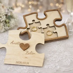 puzzle gyűrűtartó