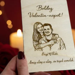 személyes Valentin-napi ajándék