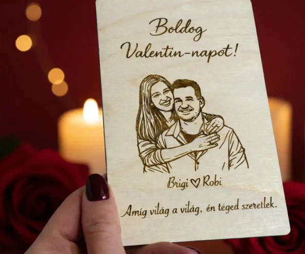 személyes Valentin-napi ajándék
