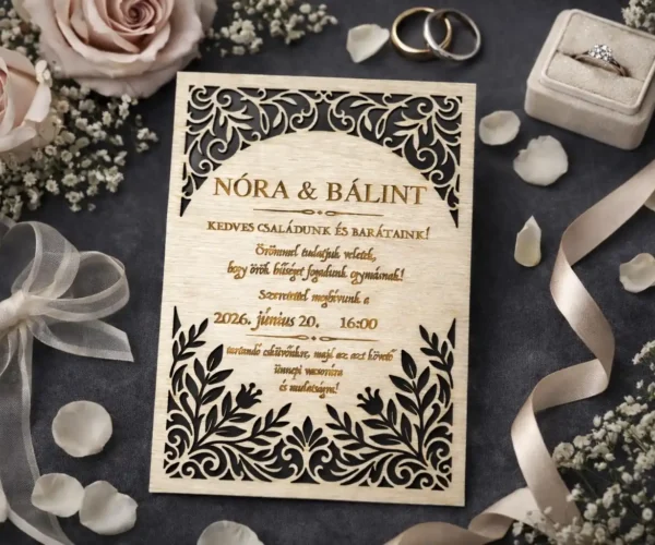 Esküvői meghívó