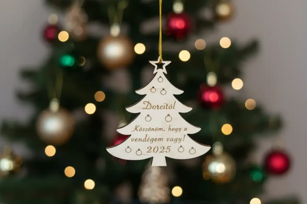 karácsonyi ajándék vendégeknek szépségszalonba