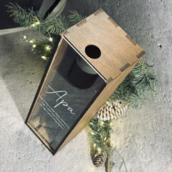 bortartó doboz esküvői ajándék édesapának