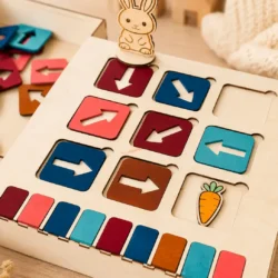 Fa Montessori irányjáték – Nyuszi Útja
