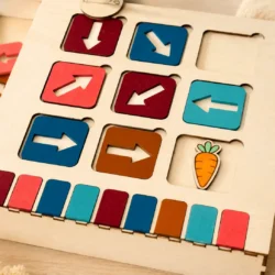 Fa Montessori irányjáték – Nyuszi Útja