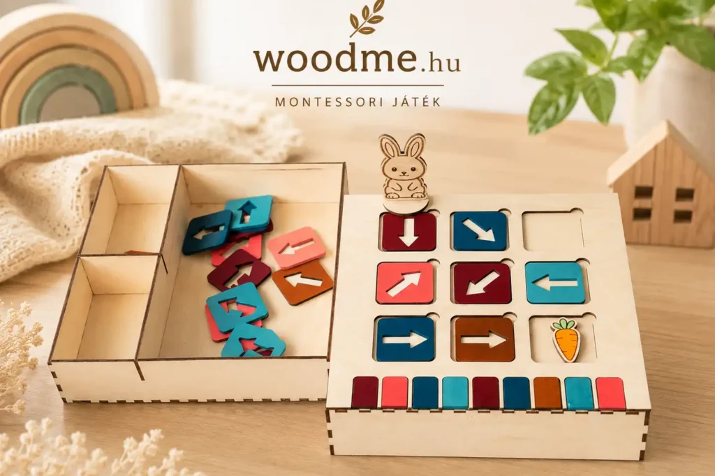 Fa Montessori irányjáték – Nyuszi Útja